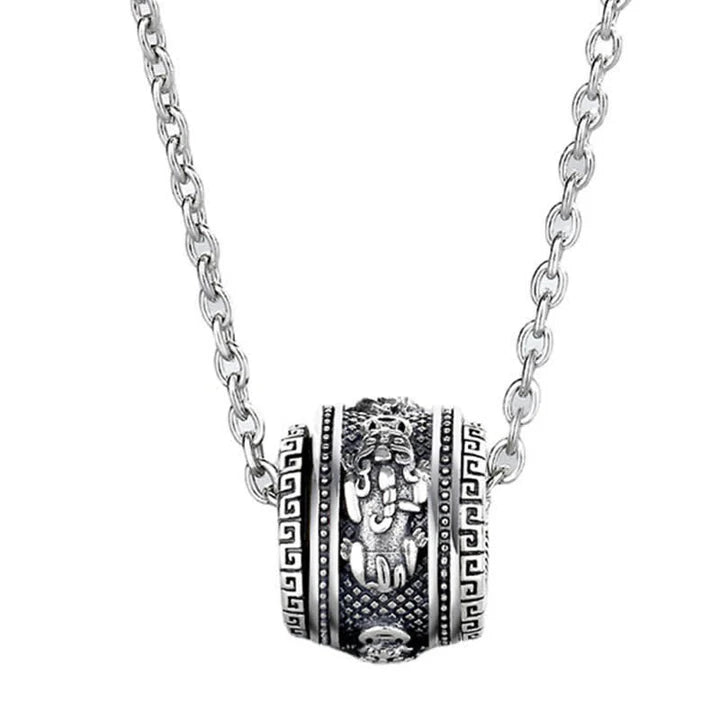 Colgante de collar giratorio PiXiu Suerte Riqueza
