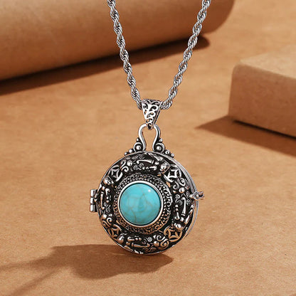 Collar de cobre con suerte Pi Xiu tibetano de piedras
