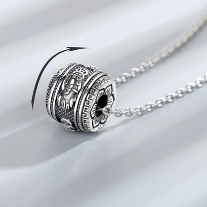 Colgante de collar giratorio PiXiu Suerte Riqueza