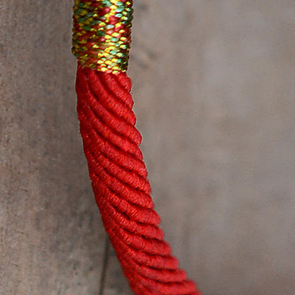 Pulsera de hilo rojo PiXiu Luck chapada en oro de 24K