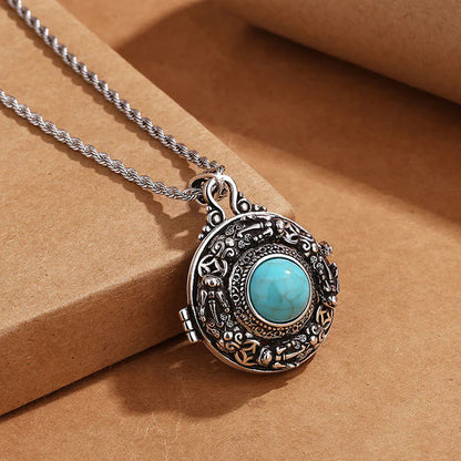 Collar de cobre con suerte Pi Xiu tibetano de piedras