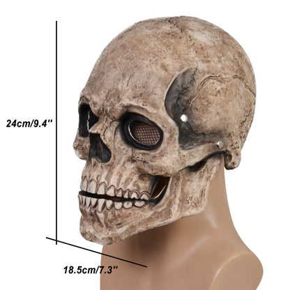 Mascara de calavera articulable - PREMIUM